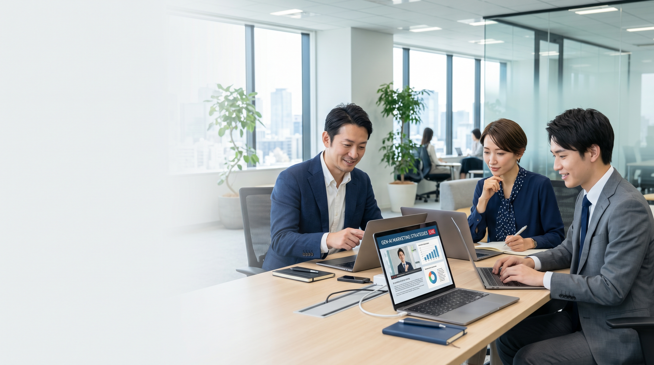 生成AIマーケティング研修風景